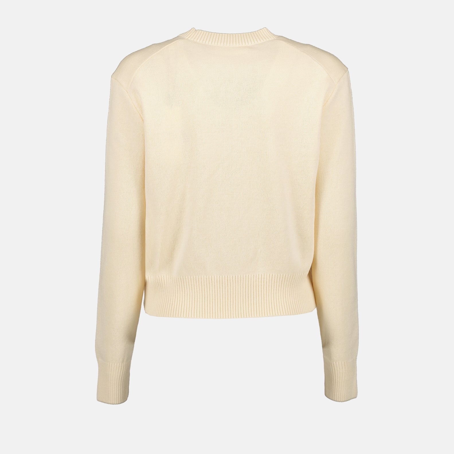 Knitwear Heart Friend Sweater Ami PARIS Beige Women