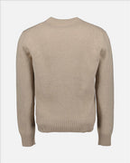 Knitwear Cashmere sweater Ami PARIS Beige Man