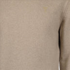 Knitwear Cashmere sweater Ami PARIS Beige Man