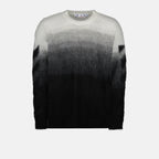 Knitwear Arrow Brushed Sweater Off-White Black Man