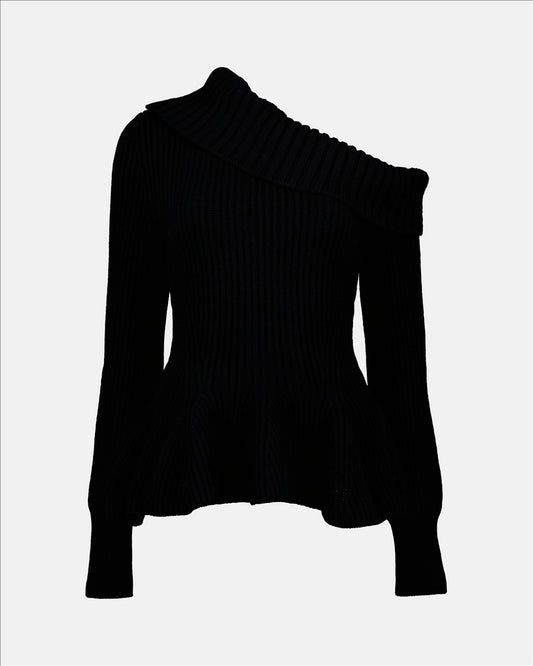 Asymmetrical sweater