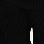 スウェットシャツ 非対称セーター Alexander McQueen 黒 女性