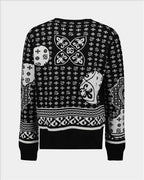 Knitwear Bandana Sweater Dolce & Gabbana Black Man