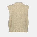 Maille Pull sans manches Maison Margiela Beige Femme