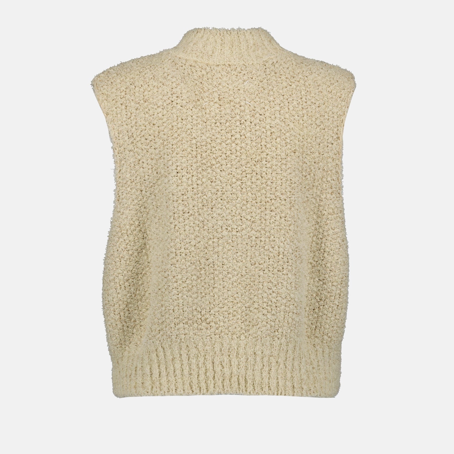 Maille Pull sans manches Maison Margiela Beige Femme