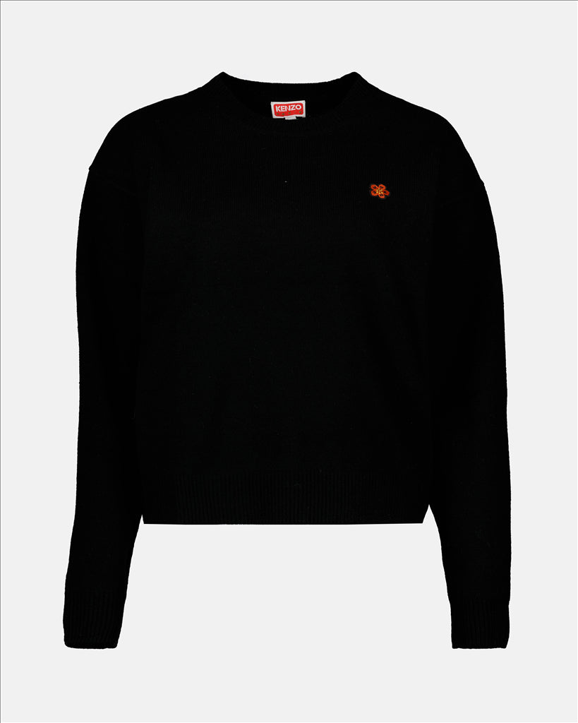 Knitwear Boke Flower Sweater Kenzo Black Women