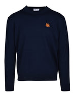 Strickwaren Pull brodé Tiger Kenzo Blau Homme