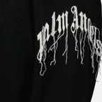 Maille Pull Broken Shark Palm Angels Noir Homme