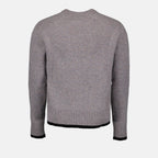 Maille Pull CD Atelier Dior Gris Homme