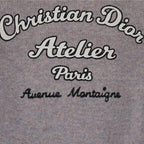 Maille Pull CD Atelier Dior Gris Homme