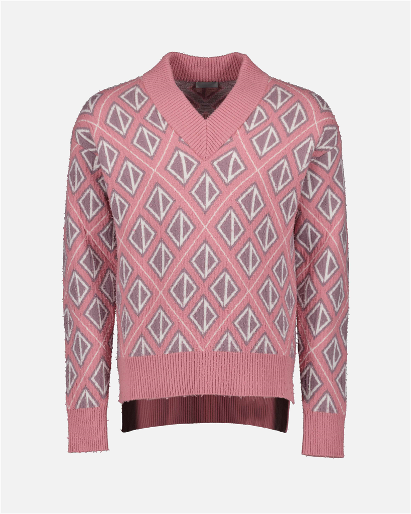 Maille Pull CD Diamond Dior Rose Homme