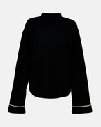 Knitwear High neck sweater Moncler Genius Black Women