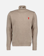 Malhas Pull col roulé Ami de coeur Ami PARIS Bege Homme