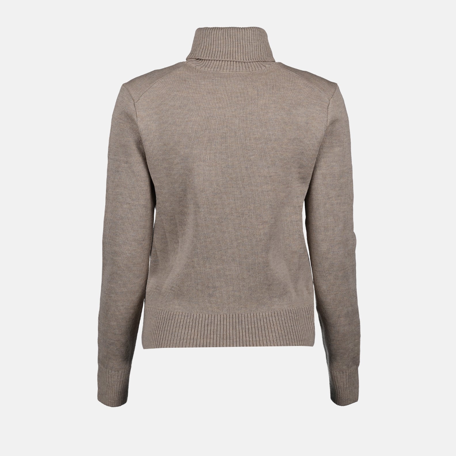 Maille Pull col roulé Ami PARIS Beige Femme