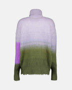 Maille Pull Helvetica Off-White Vert Femme