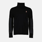 Maille Pull col roulé Moncler Grenoble Noir Homme