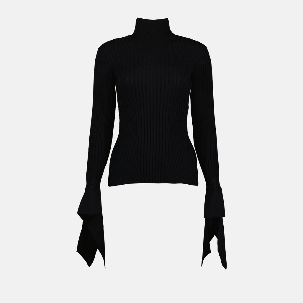 Knitwear Ribbed sweater Ami PARIS Black Women