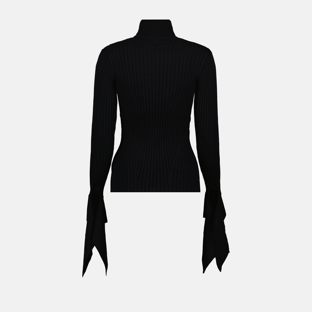 Knitwear Ribbed sweater Ami PARIS Black Women