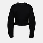 Sweatshirts Short sweater Alexander McQueen Black Women