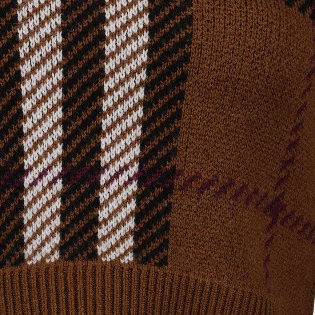 Maille Pull Kerry Burberry Marron Femme