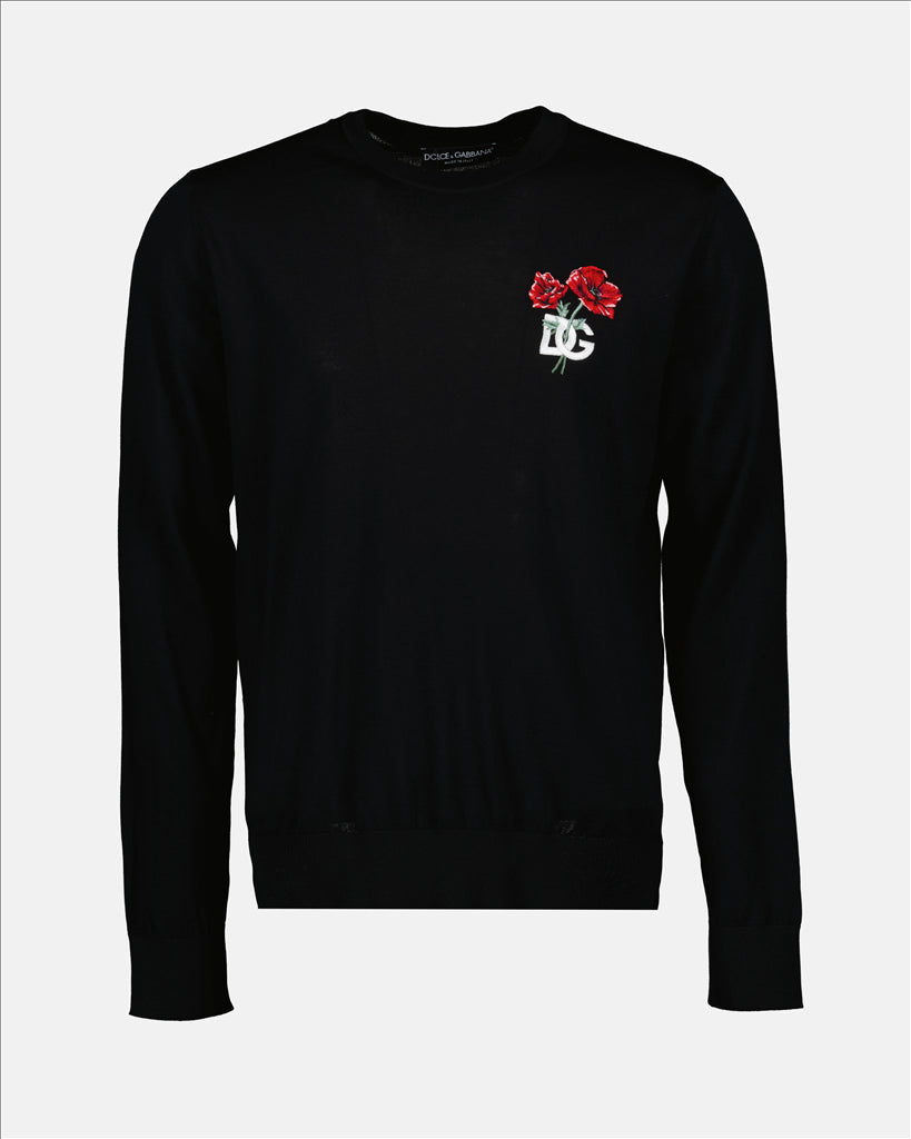 Malhas Pull DG Dolce & Gabbana Preto Homme