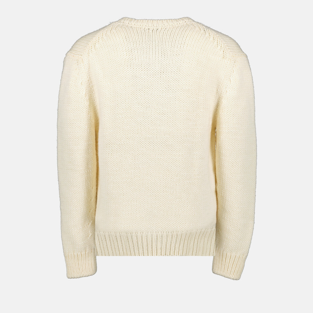Maille Pull Duncan Grant and Charleston Dior Blanc Homme