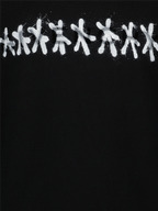 Maille Pull effet Tag Givenchy Noir Homme
