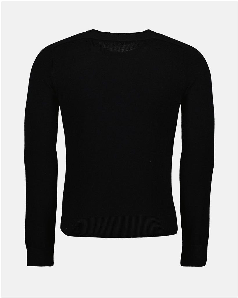Maille Pull en cachemire Saint Laurent Noir Homme