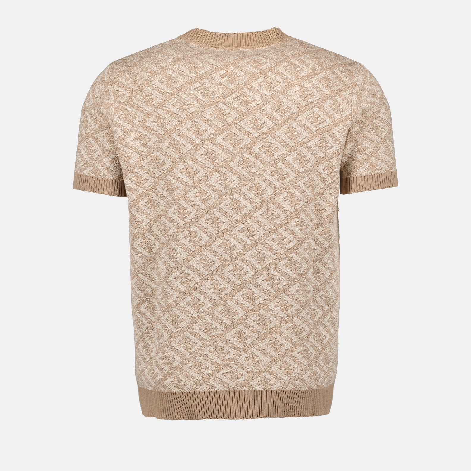 T-Shirts Pull en coton Fendi Beige Homme