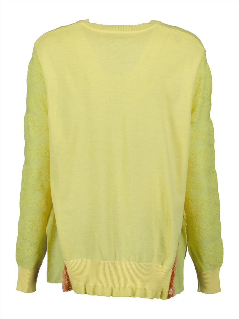 Maille Pull en laine Stella McCartney Jaune Femme