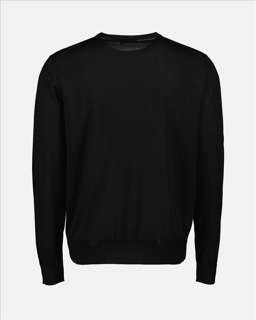 Maglieria Pull en laine Prada Nero Homme