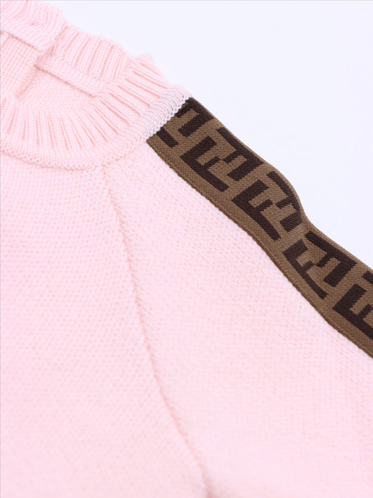 Vêtements Pull FF Fendi Rose Enfants