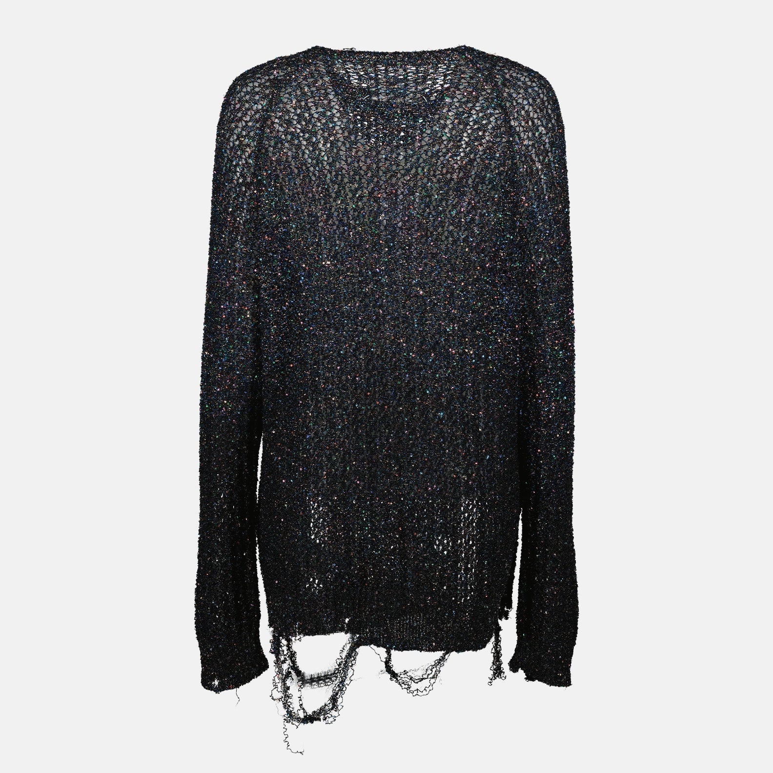 니트웨어 Pull à sequins battus Maison Margiela 파란색 Femme