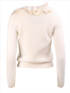 Knitwear Knitted sweater Alexander McQueen White Women