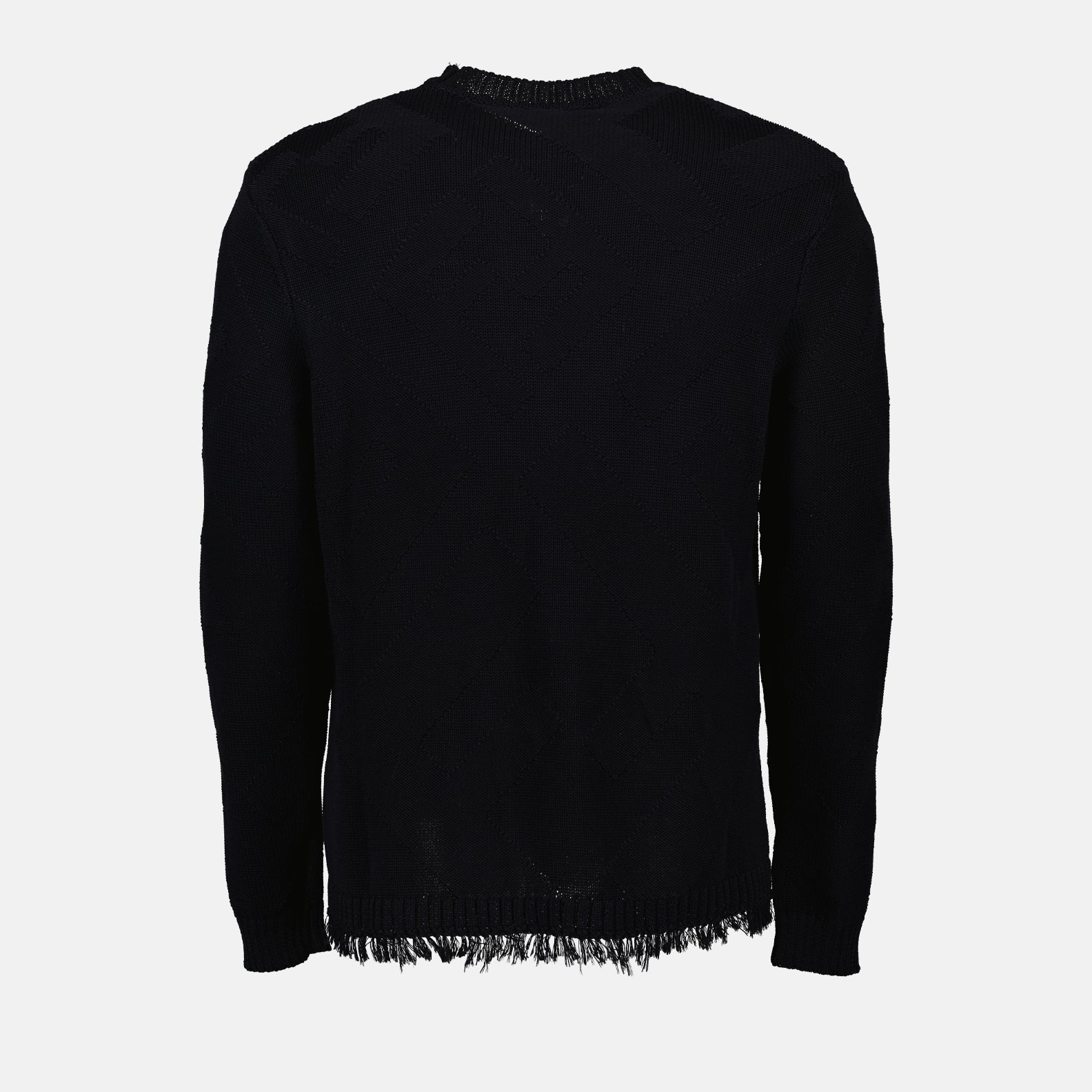 Knitwear Knit sweater Fendi Blue Man