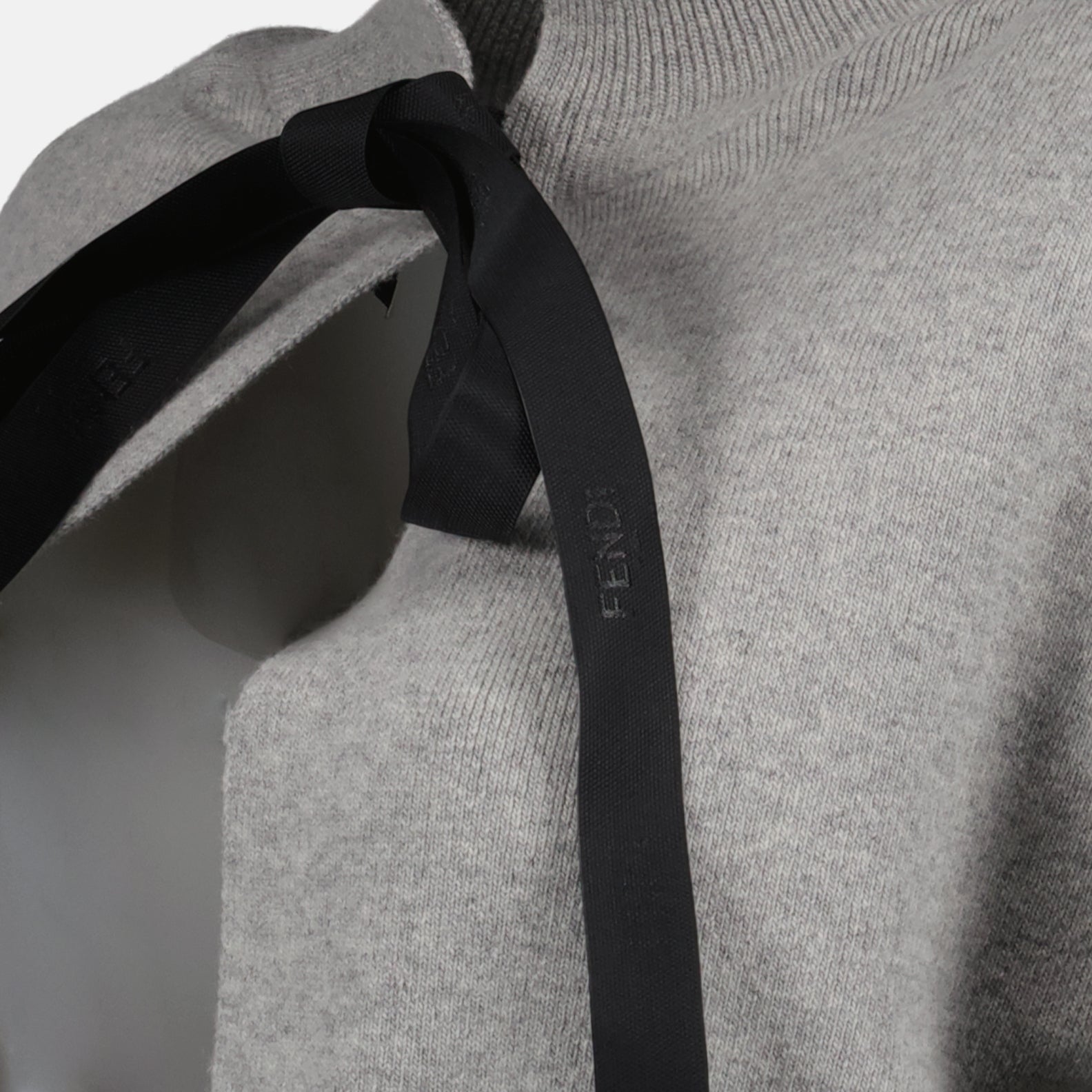 Maille Pull Fendi Mirror Fendi Gris Femme