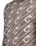 ニットウェア フェンディ オロック セーター Fendi 茶色 男