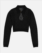 Knitwear Greca sweater Versace Black Women