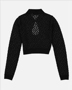 Knitwear Greca sweater Versace Black Women