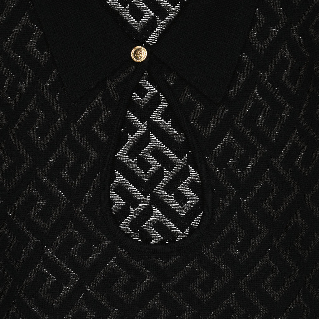 Knitwear Greca sweater Versace Black Women