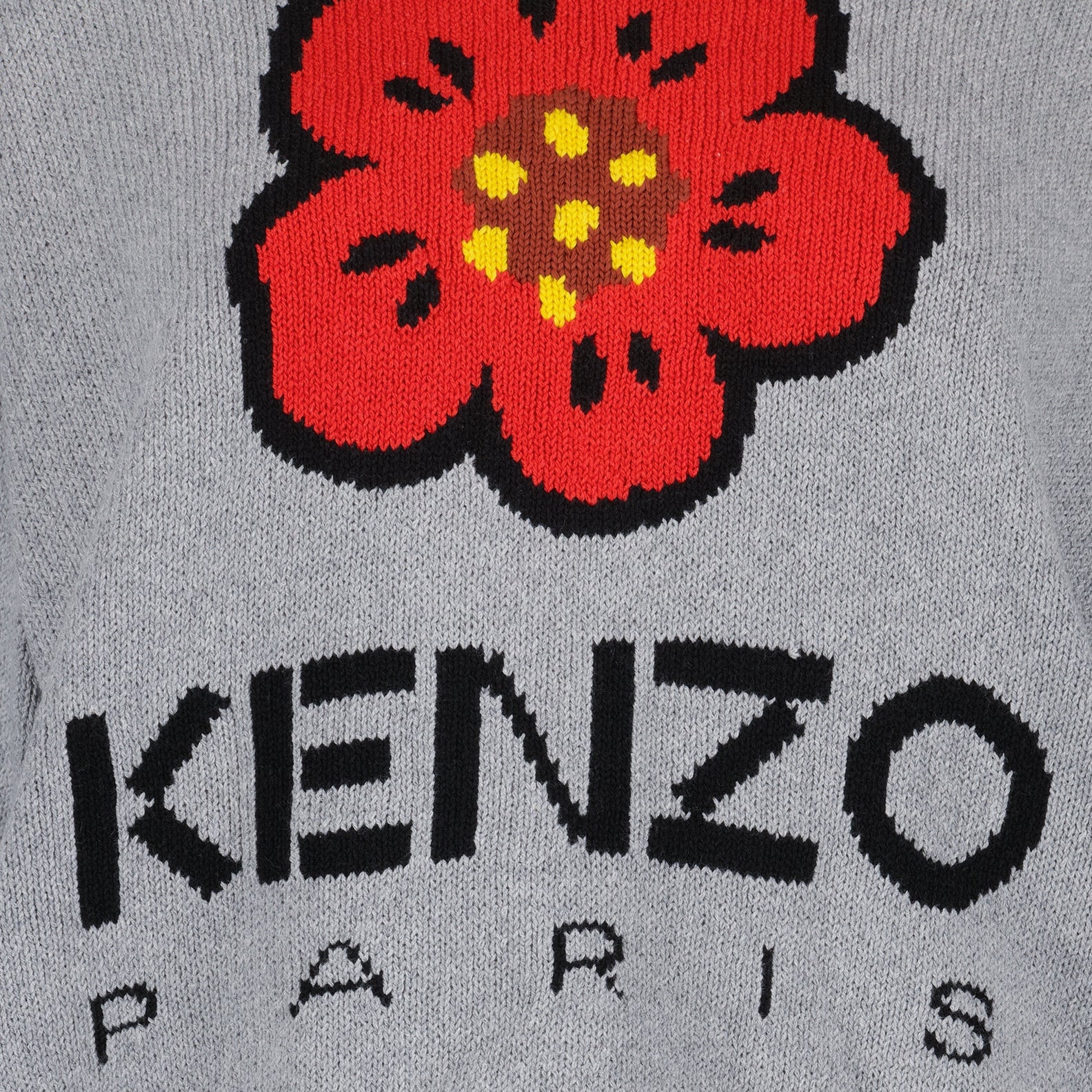 Pull gris Boke Flower