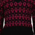 Knitwear Jacquard sweater Ami PARIS Black Women