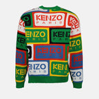 Maille Pull Kenzo Labels Kenzo Multicolore Homme