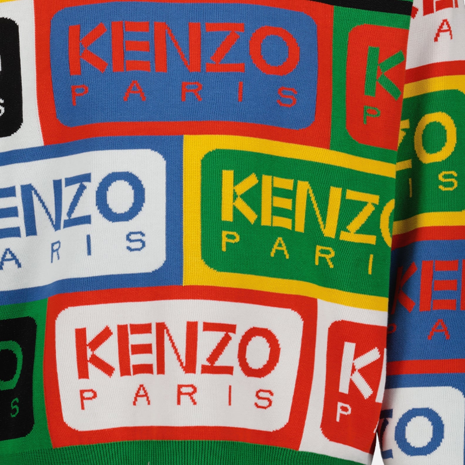 Maille Pull Kenzo Labels Kenzo Multicolore Homme