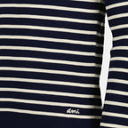 Maille Pull marinière Ami PARIS Bleu Homme