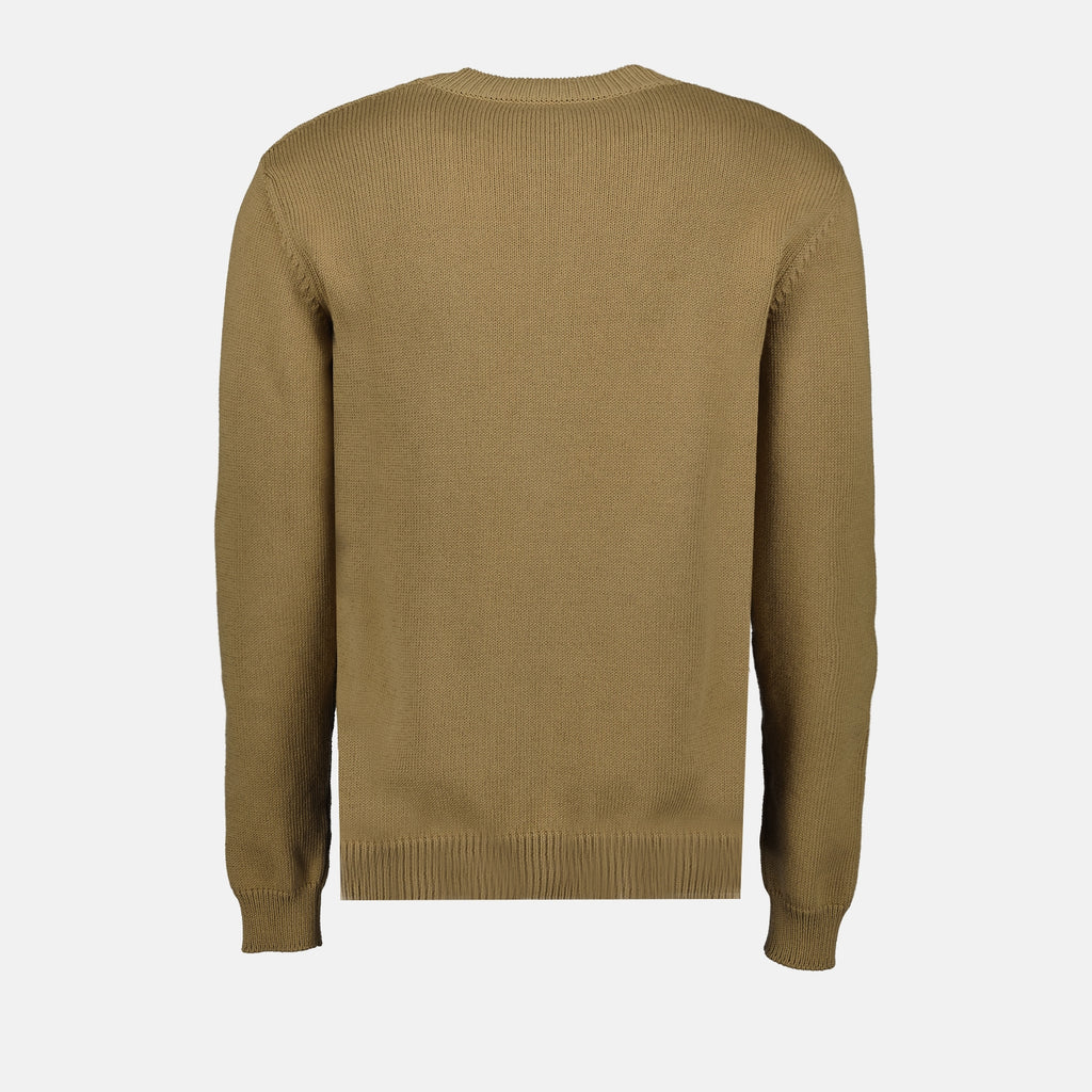 Knitwear Teddy sweater Moschino Brown Man