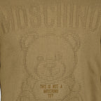 Knitwear Teddy sweater Moschino Brown Man