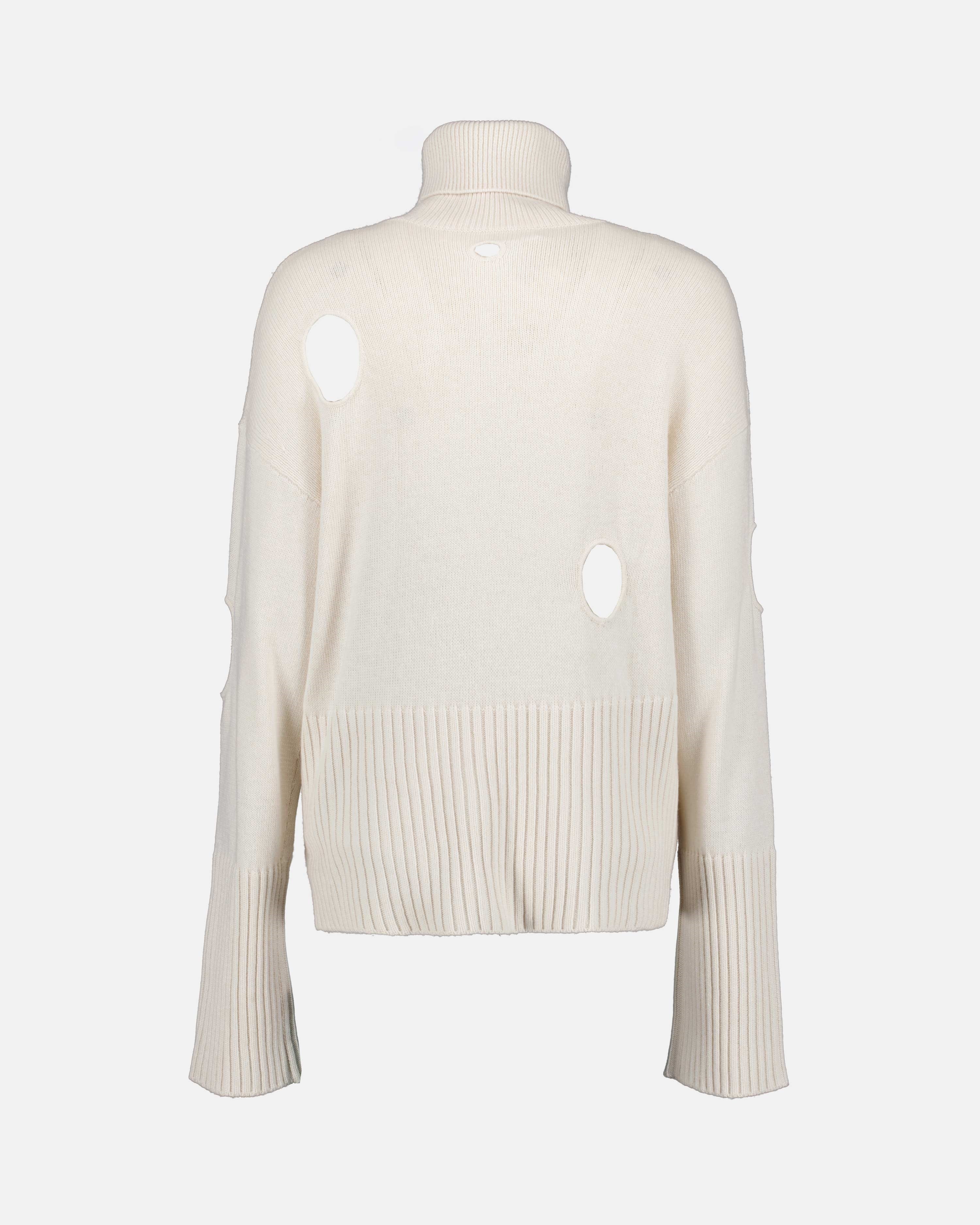 Maille Pull Meteor Off-White Blanc Femme