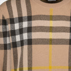 Maille Pull Nixon Burberry Beige Homme