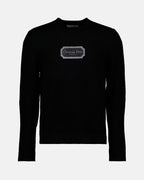 Knitwear Couture logo sweater Dior Black Man